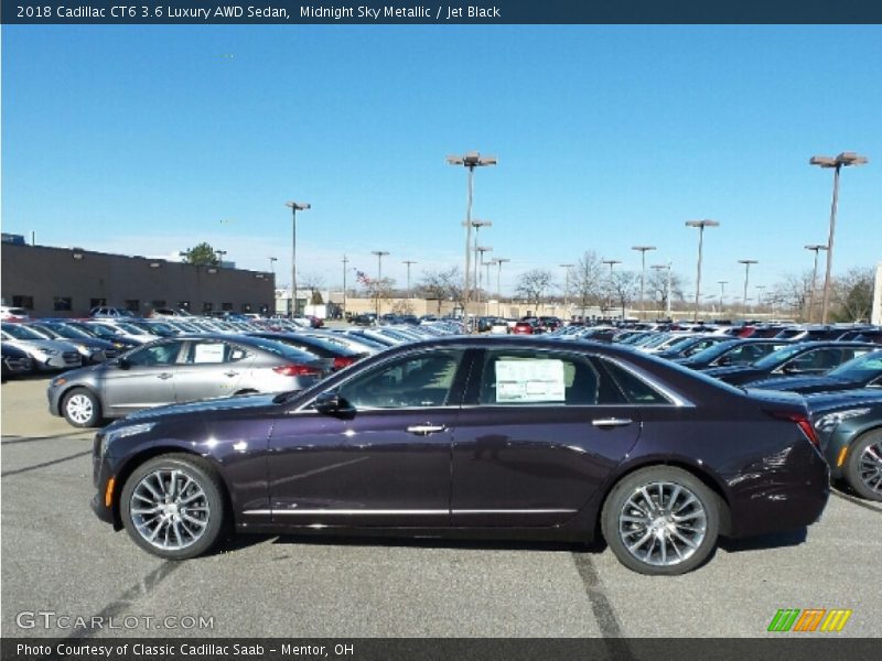  2018 CT6 3.6 Luxury AWD Sedan Midnight Sky Metallic