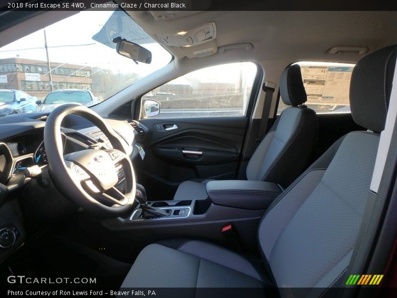 Cinnamon Glaze / Charcoal Black 2018 Ford Escape SE 4WD