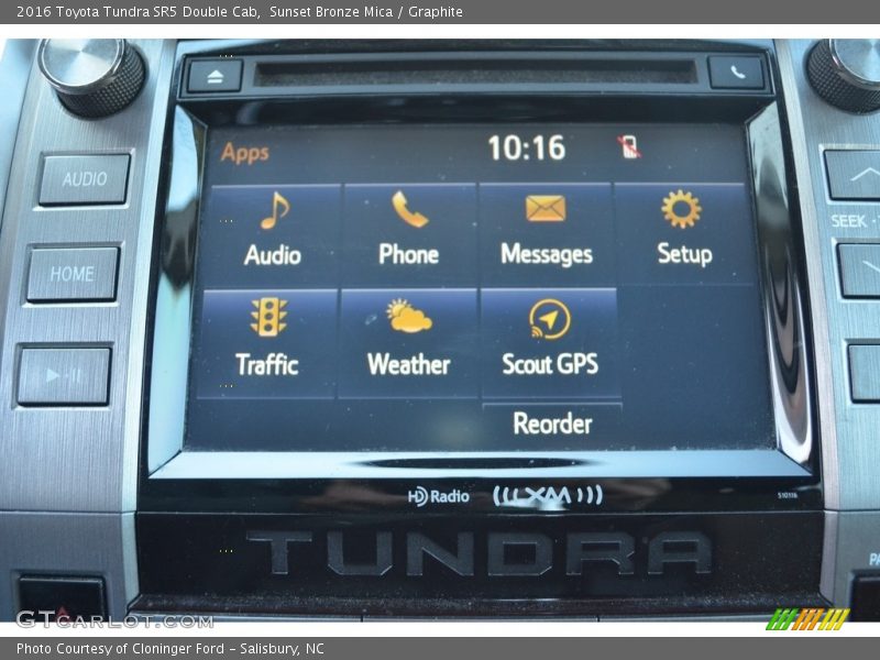 Sunset Bronze Mica / Graphite 2016 Toyota Tundra SR5 Double Cab
