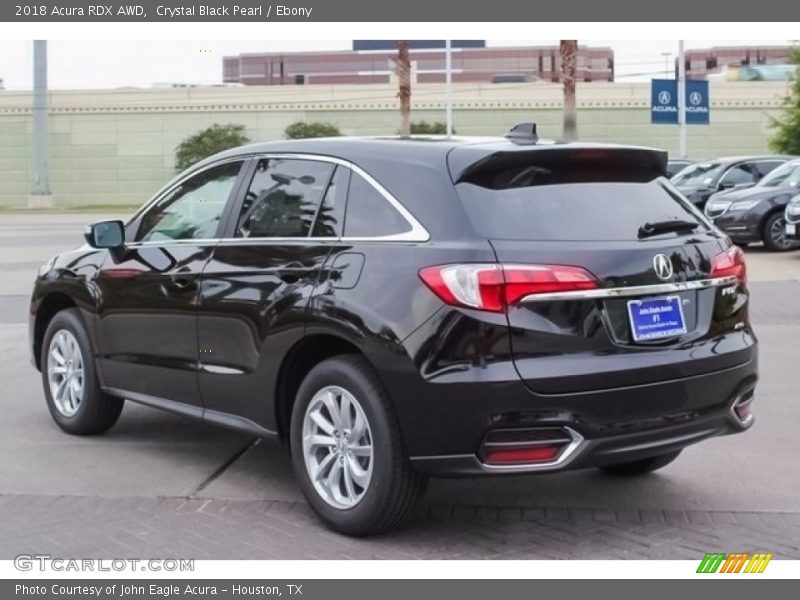 Crystal Black Pearl / Ebony 2018 Acura RDX AWD