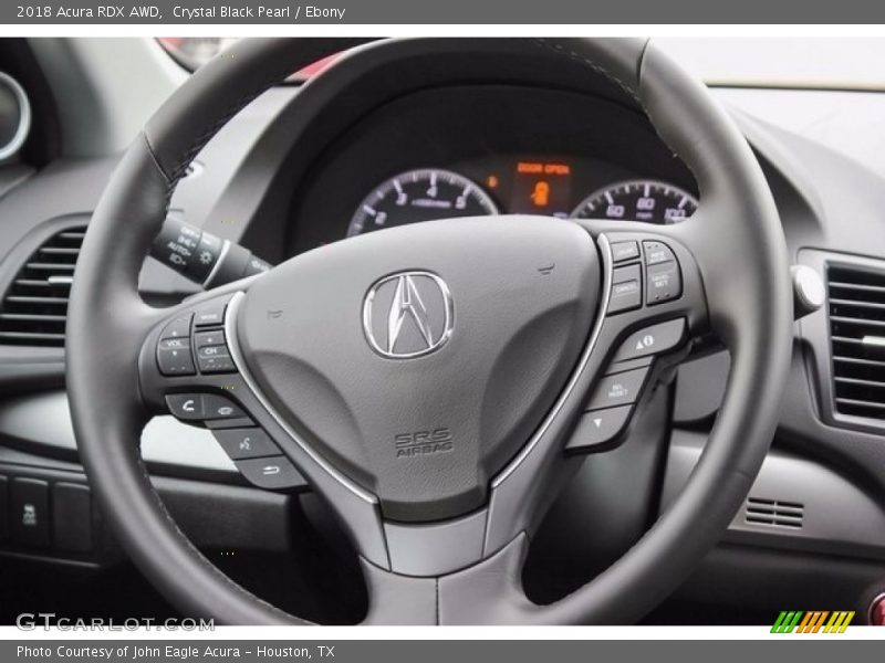 Crystal Black Pearl / Ebony 2018 Acura RDX AWD