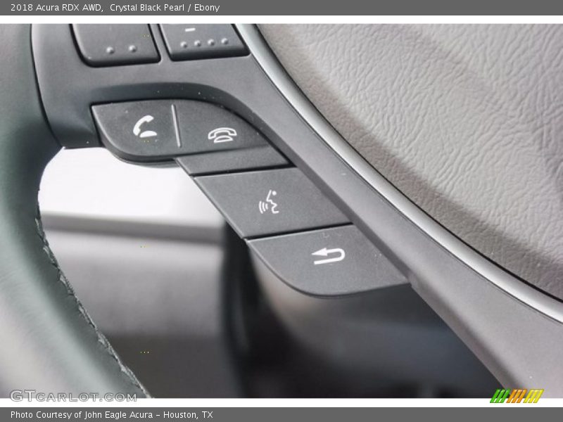 Crystal Black Pearl / Ebony 2018 Acura RDX AWD