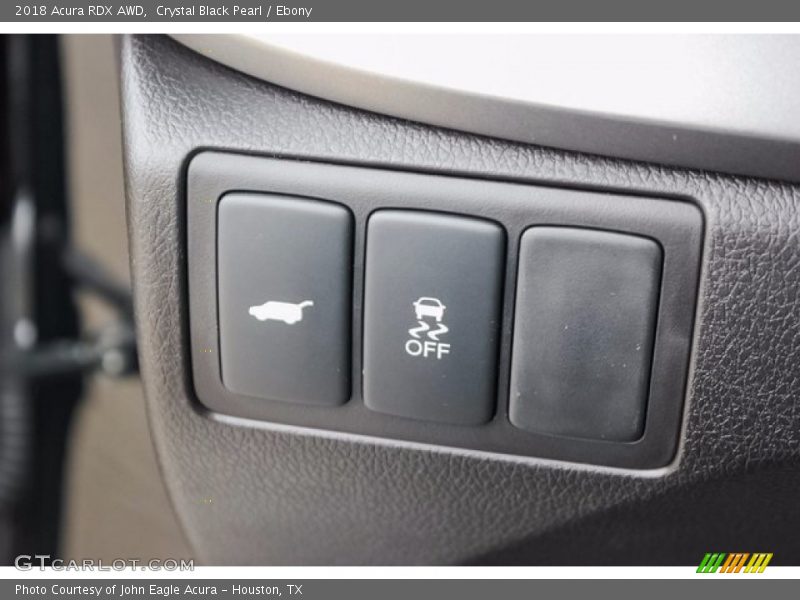 Crystal Black Pearl / Ebony 2018 Acura RDX AWD