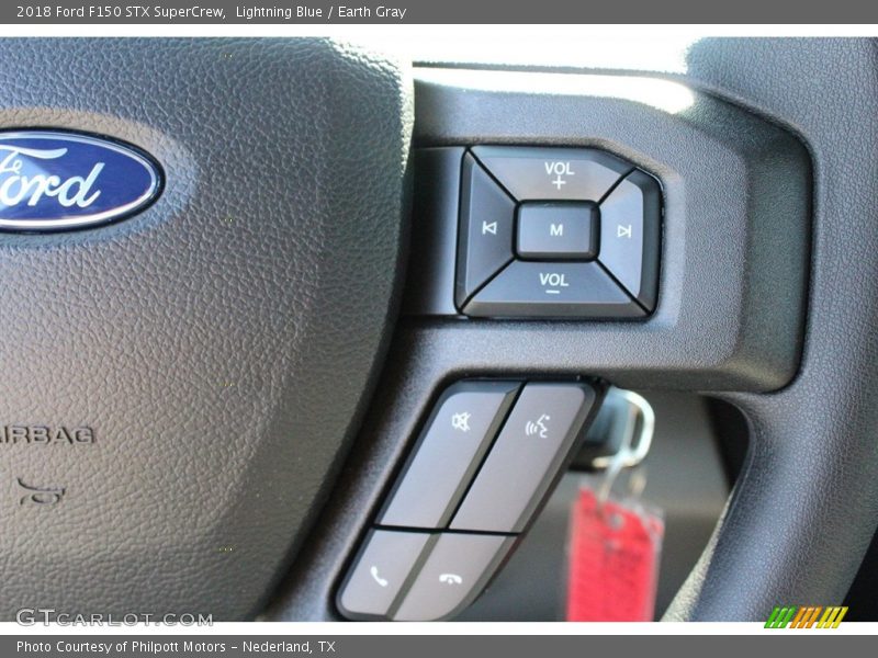 Lightning Blue / Earth Gray 2018 Ford F150 STX SuperCrew