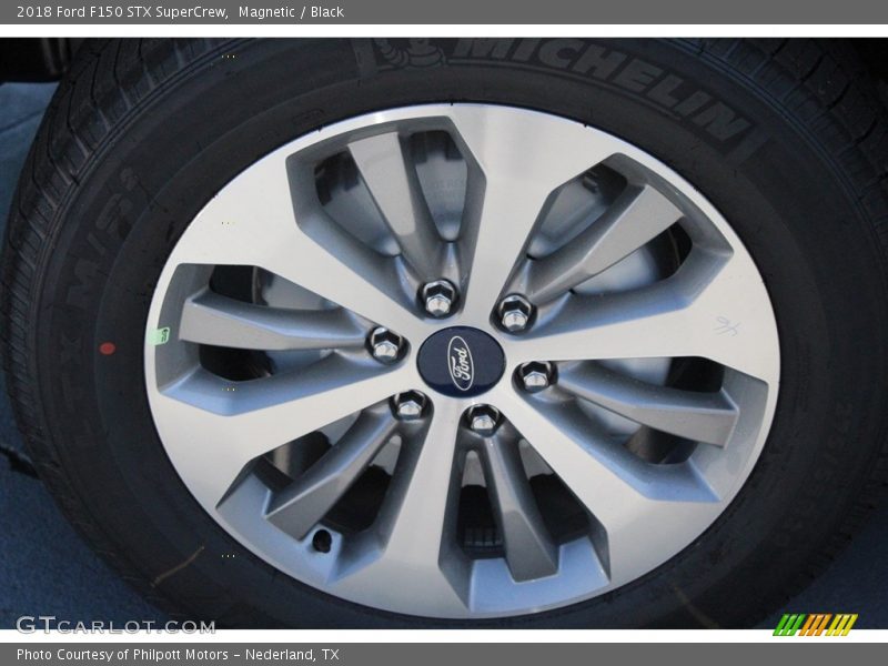 Magnetic / Black 2018 Ford F150 STX SuperCrew