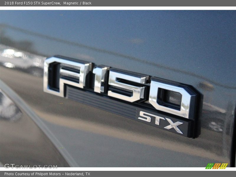 Magnetic / Black 2018 Ford F150 STX SuperCrew