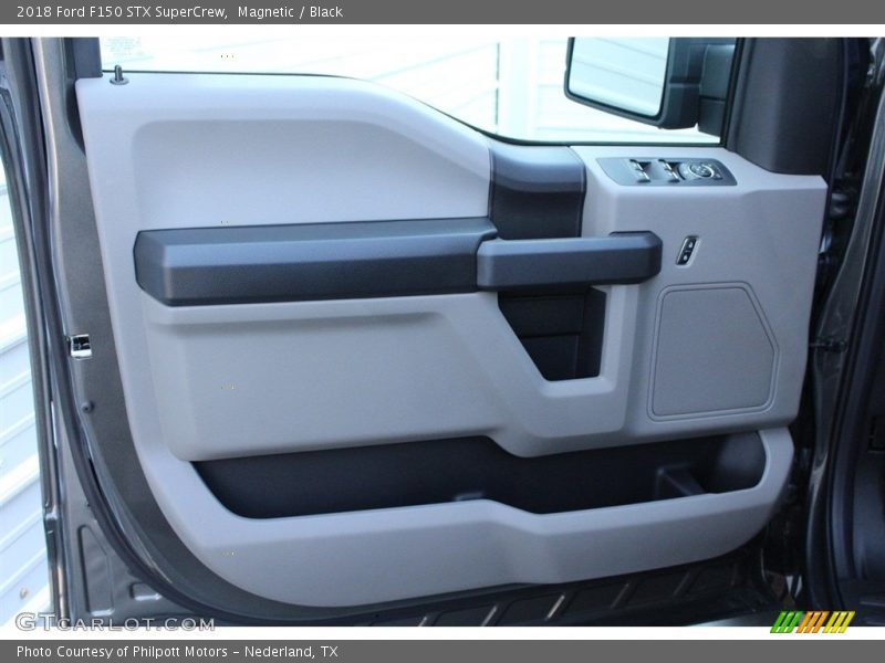 Magnetic / Black 2018 Ford F150 STX SuperCrew
