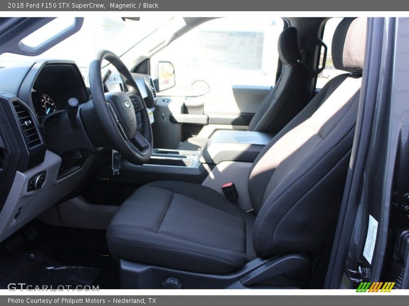 Magnetic / Black 2018 Ford F150 STX SuperCrew