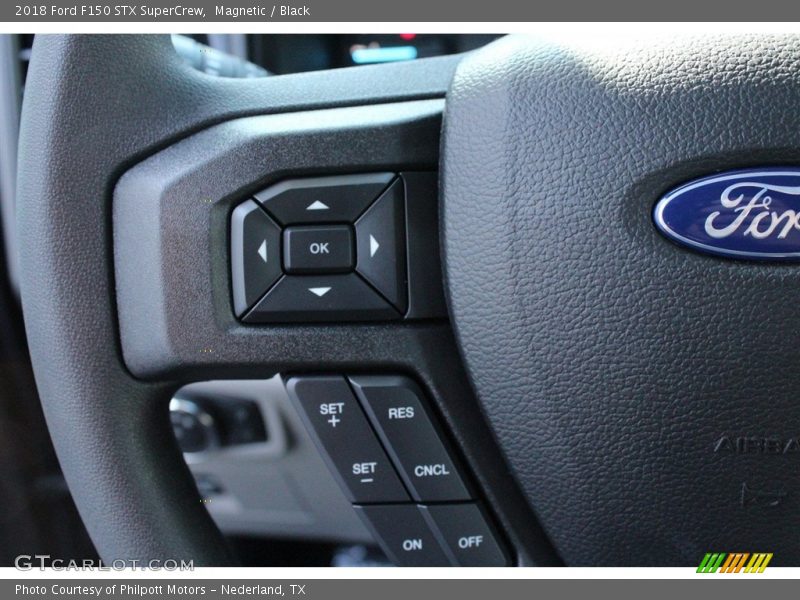 Magnetic / Black 2018 Ford F150 STX SuperCrew