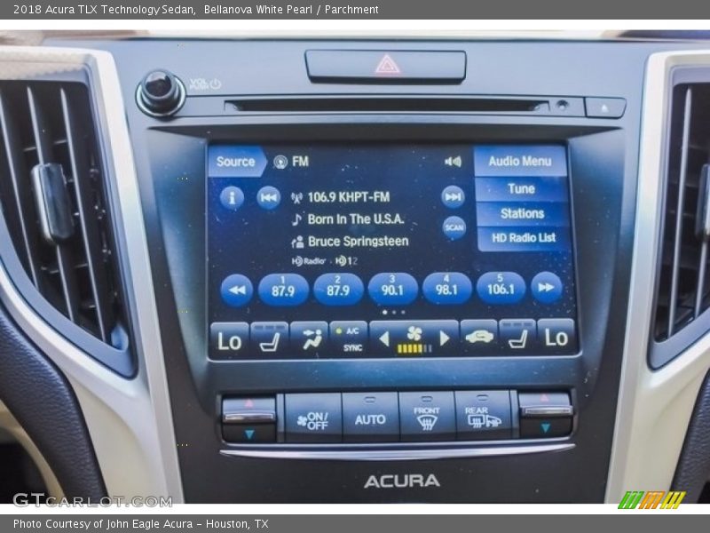 Bellanova White Pearl / Parchment 2018 Acura TLX Technology Sedan