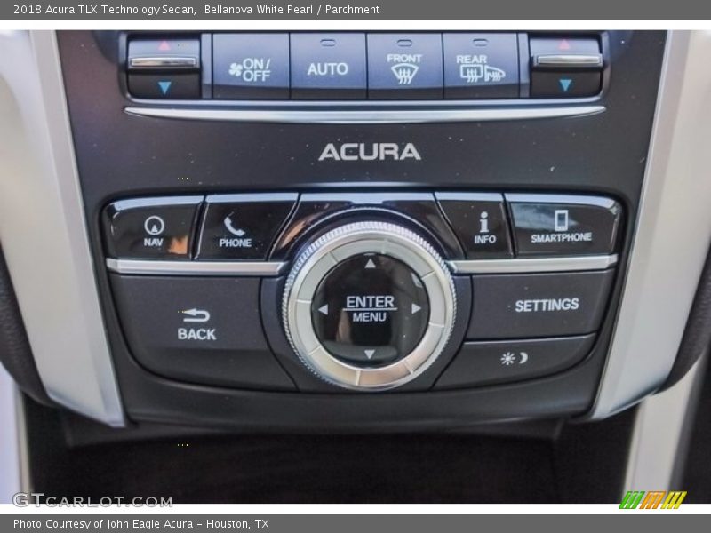 Bellanova White Pearl / Parchment 2018 Acura TLX Technology Sedan