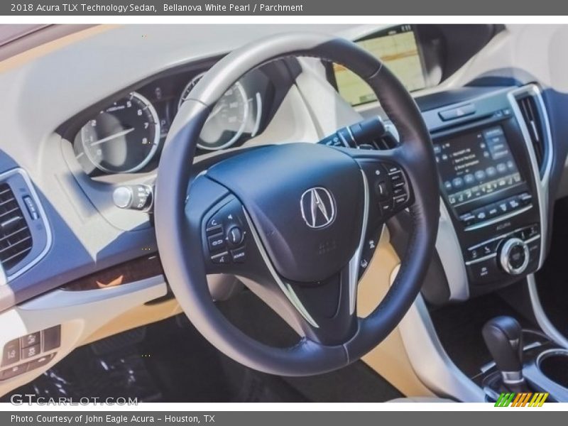 Bellanova White Pearl / Parchment 2018 Acura TLX Technology Sedan