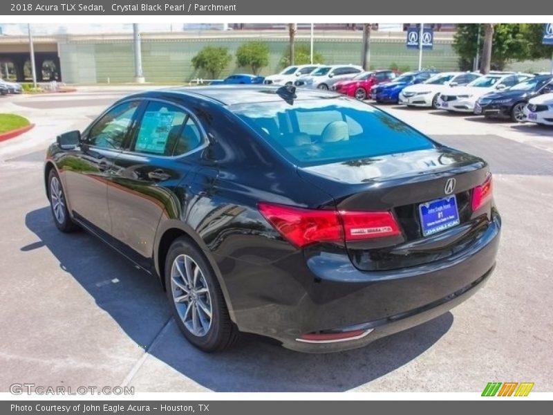 Crystal Black Pearl / Parchment 2018 Acura TLX Sedan