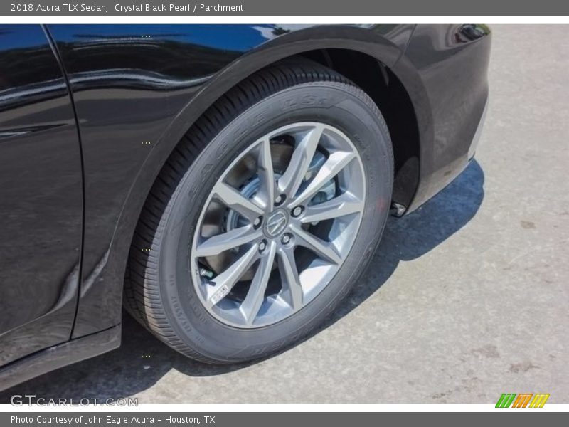 Crystal Black Pearl / Parchment 2018 Acura TLX Sedan