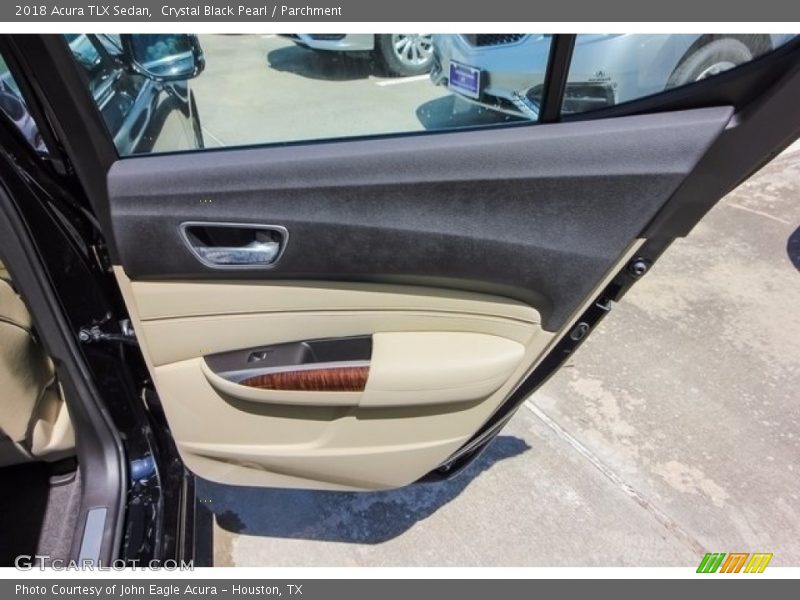 Crystal Black Pearl / Parchment 2018 Acura TLX Sedan