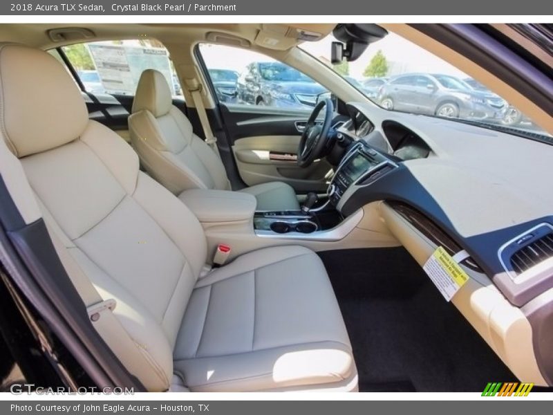 Crystal Black Pearl / Parchment 2018 Acura TLX Sedan