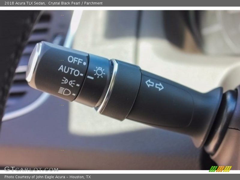 Crystal Black Pearl / Parchment 2018 Acura TLX Sedan