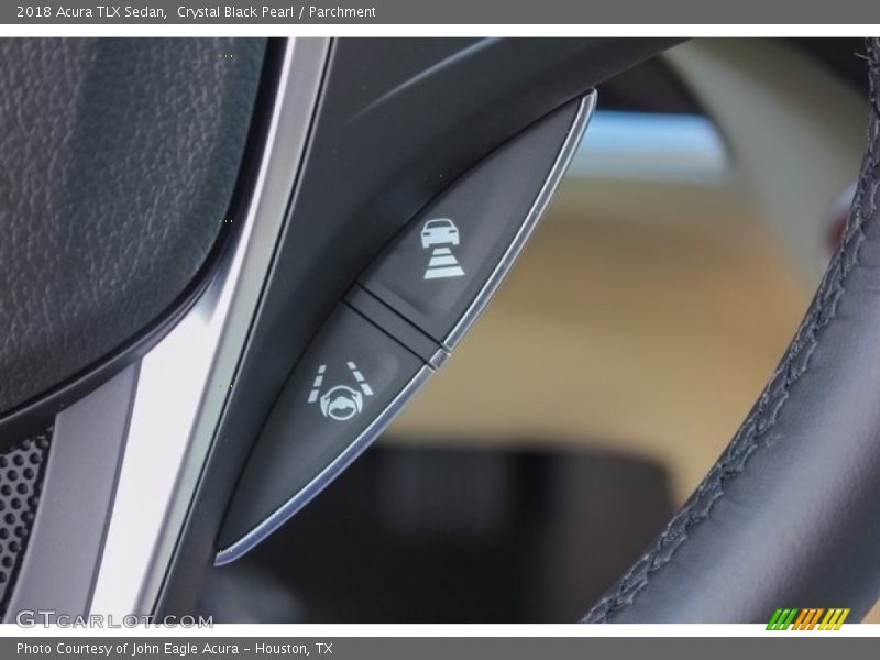 Crystal Black Pearl / Parchment 2018 Acura TLX Sedan