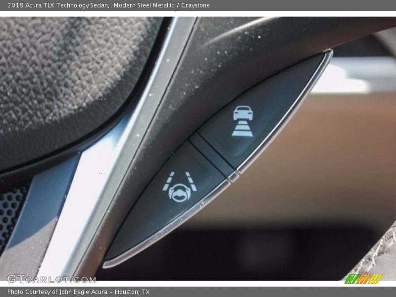 Modern Steel Metallic / Graystone 2018 Acura TLX Technology Sedan