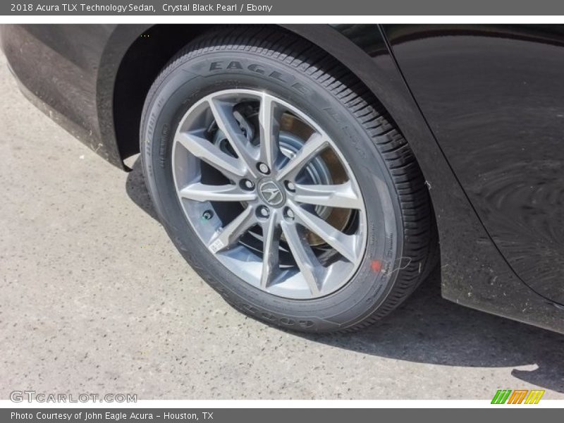 Crystal Black Pearl / Ebony 2018 Acura TLX Technology Sedan