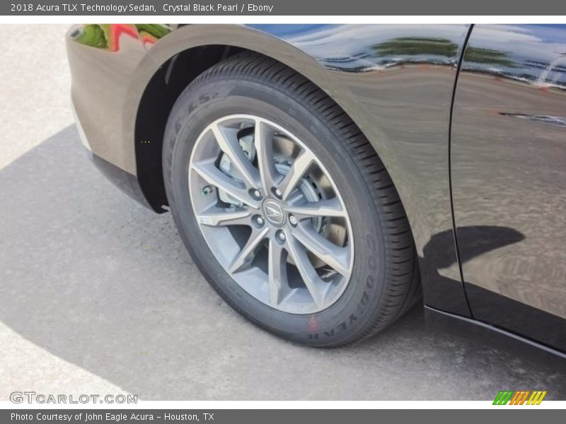 Crystal Black Pearl / Ebony 2018 Acura TLX Technology Sedan