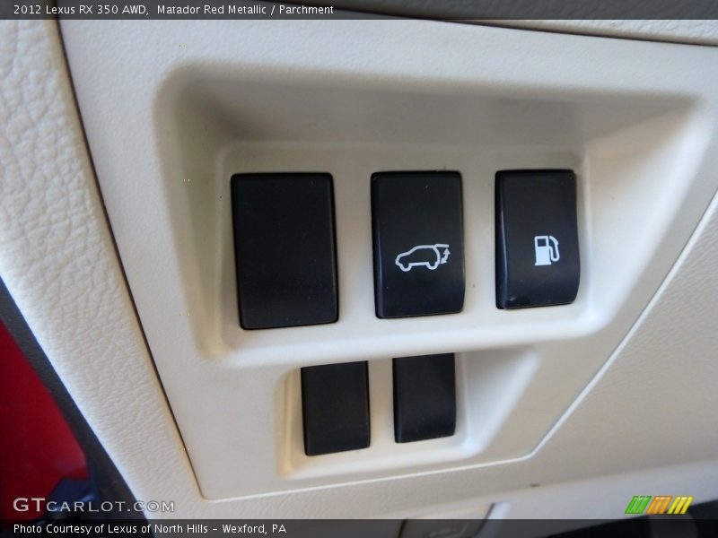 Matador Red Metallic / Parchment 2012 Lexus RX 350 AWD
