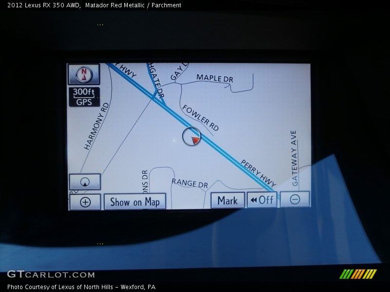 Matador Red Metallic / Parchment 2012 Lexus RX 350 AWD