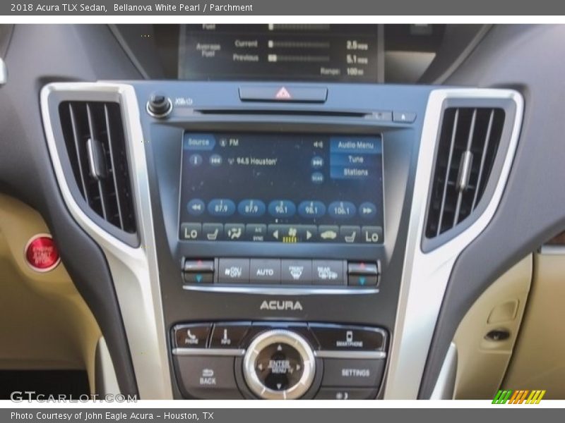 Bellanova White Pearl / Parchment 2018 Acura TLX Sedan