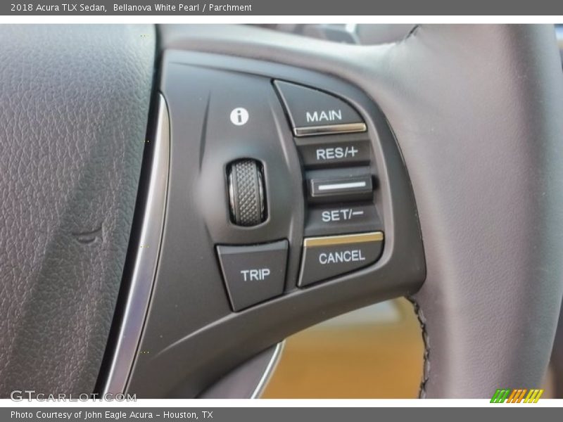 Bellanova White Pearl / Parchment 2018 Acura TLX Sedan