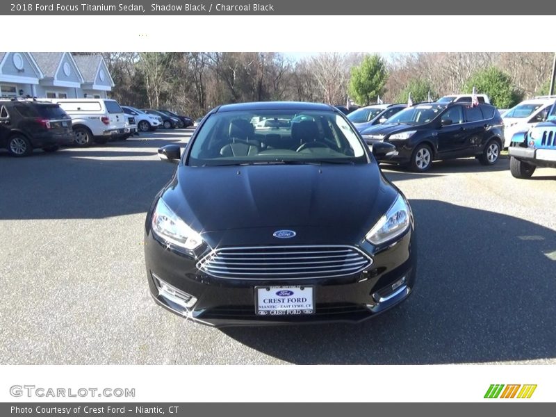 Shadow Black / Charcoal Black 2018 Ford Focus Titanium Sedan