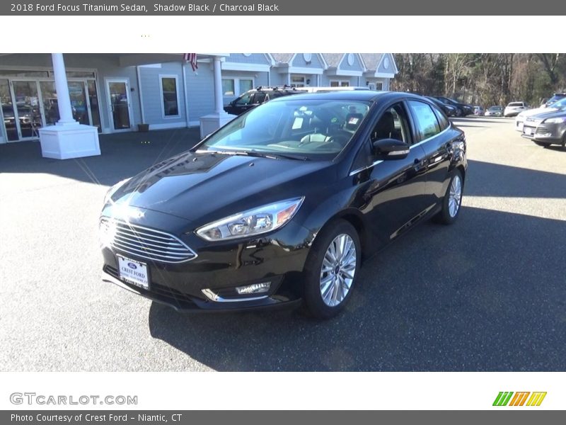 Shadow Black / Charcoal Black 2018 Ford Focus Titanium Sedan