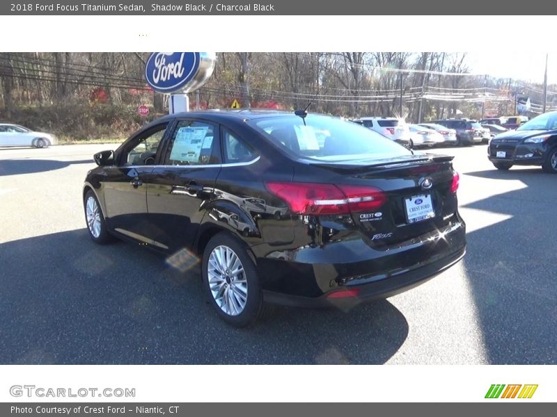 Shadow Black / Charcoal Black 2018 Ford Focus Titanium Sedan