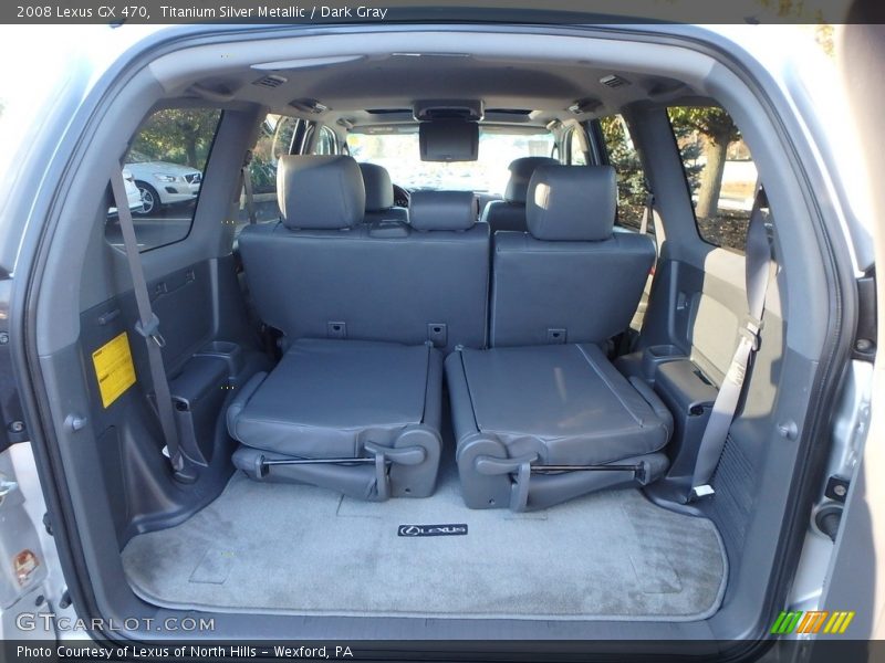 Titanium Silver Metallic / Dark Gray 2008 Lexus GX 470