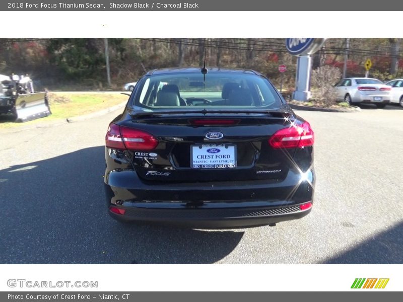 Shadow Black / Charcoal Black 2018 Ford Focus Titanium Sedan