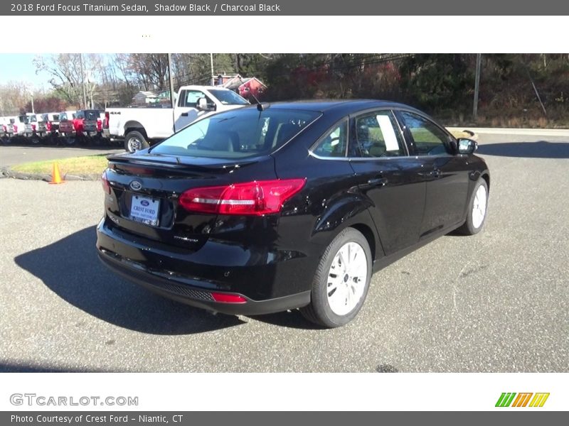 Shadow Black / Charcoal Black 2018 Ford Focus Titanium Sedan