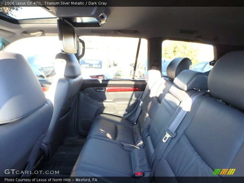 Titanium Silver Metallic / Dark Gray 2008 Lexus GX 470