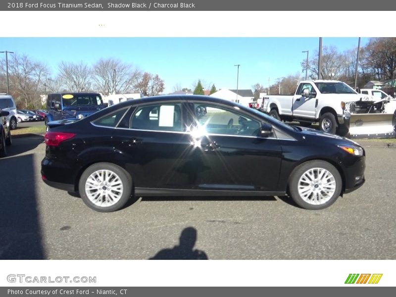 Shadow Black / Charcoal Black 2018 Ford Focus Titanium Sedan
