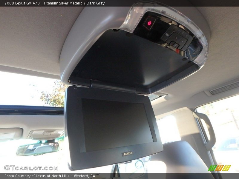 Titanium Silver Metallic / Dark Gray 2008 Lexus GX 470