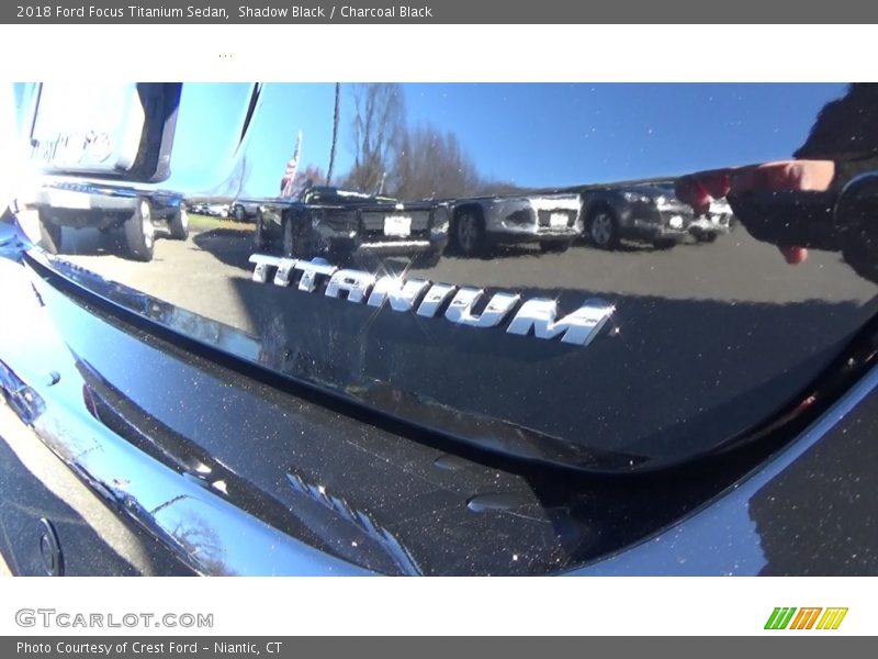 Shadow Black / Charcoal Black 2018 Ford Focus Titanium Sedan