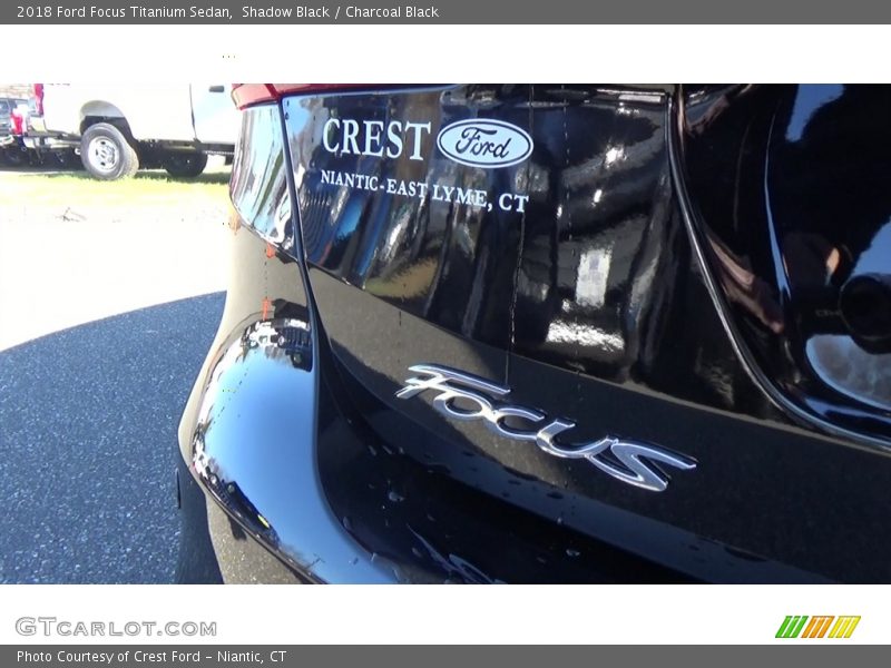 Shadow Black / Charcoal Black 2018 Ford Focus Titanium Sedan