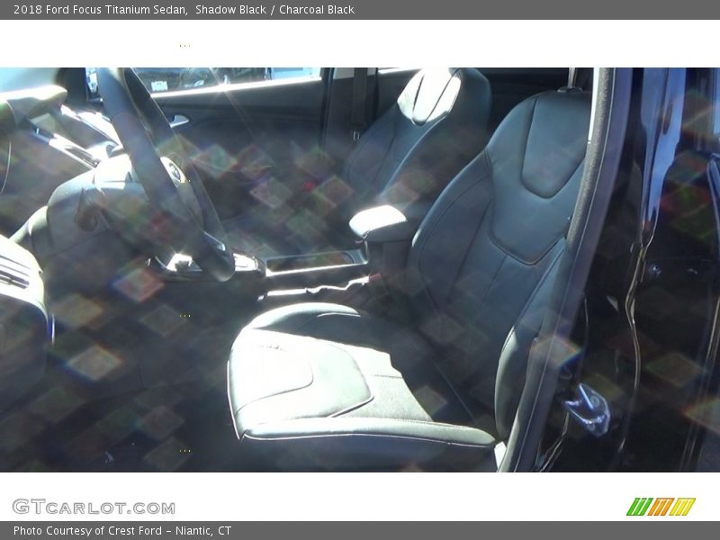 Shadow Black / Charcoal Black 2018 Ford Focus Titanium Sedan
