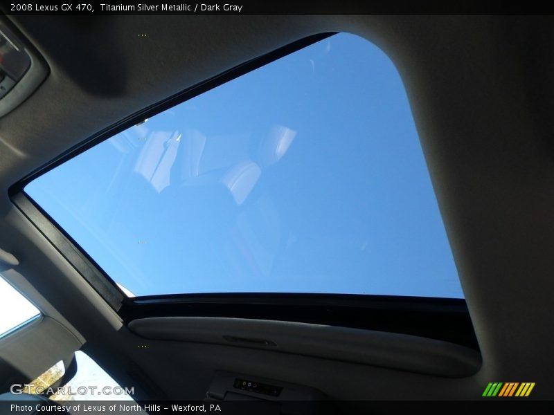 Titanium Silver Metallic / Dark Gray 2008 Lexus GX 470