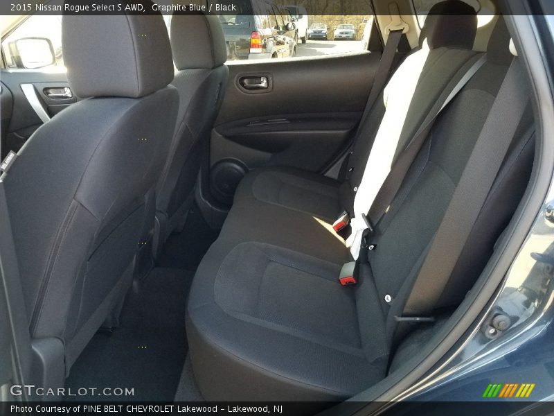 Graphite Blue / Black 2015 Nissan Rogue Select S AWD