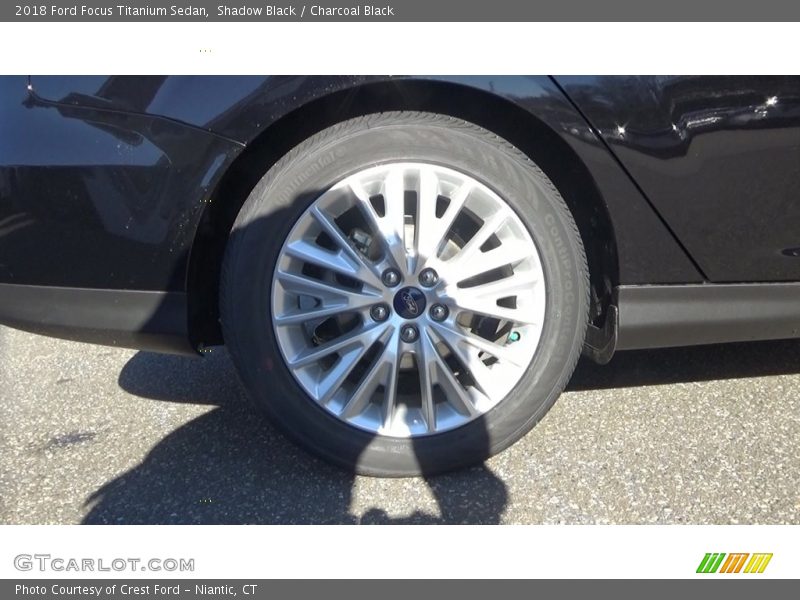 Shadow Black / Charcoal Black 2018 Ford Focus Titanium Sedan