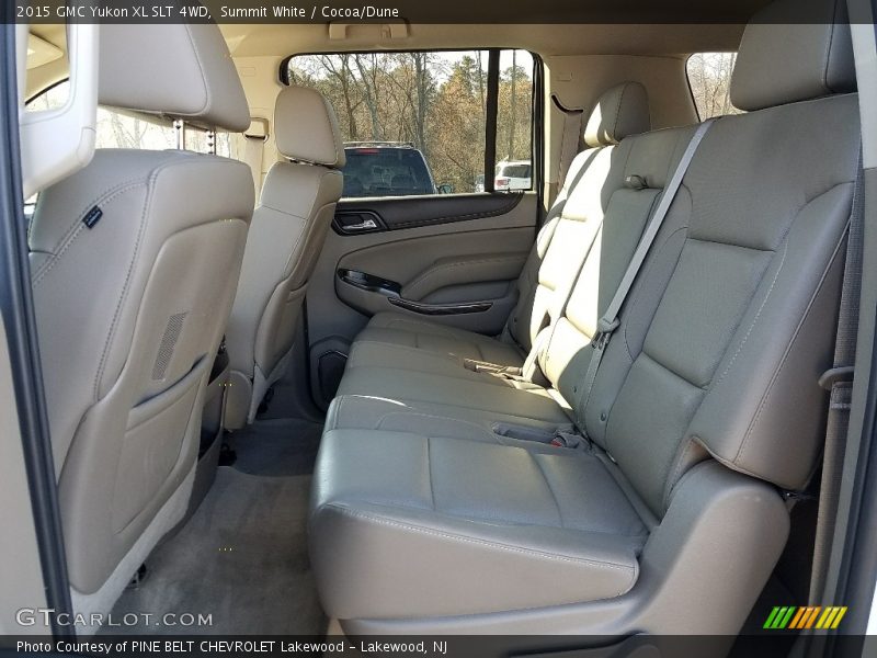 Summit White / Cocoa/Dune 2015 GMC Yukon XL SLT 4WD