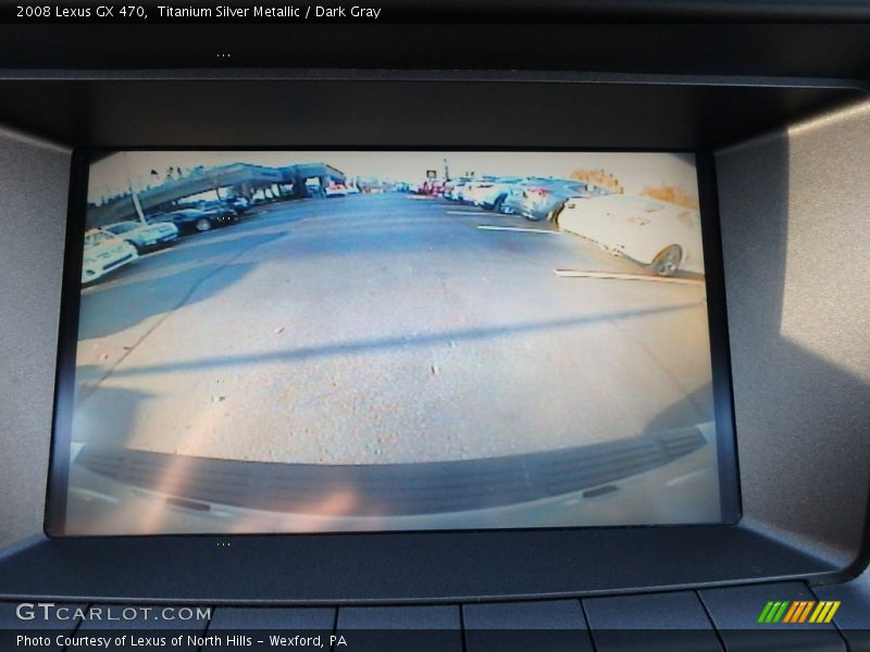 Titanium Silver Metallic / Dark Gray 2008 Lexus GX 470