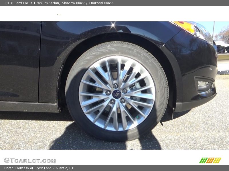 Shadow Black / Charcoal Black 2018 Ford Focus Titanium Sedan