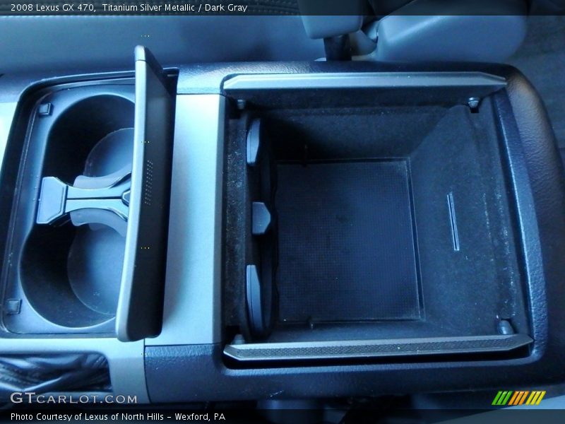 Titanium Silver Metallic / Dark Gray 2008 Lexus GX 470