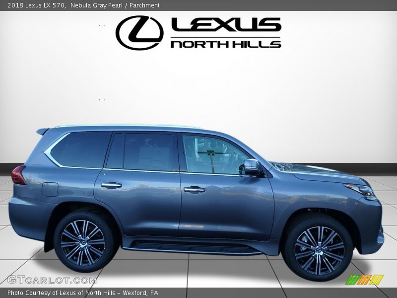 Nebula Gray Pearl / Parchment 2018 Lexus LX 570