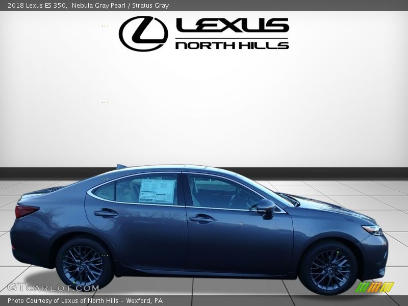 Nebula Gray Pearl / Stratus Gray 2018 Lexus ES 350
